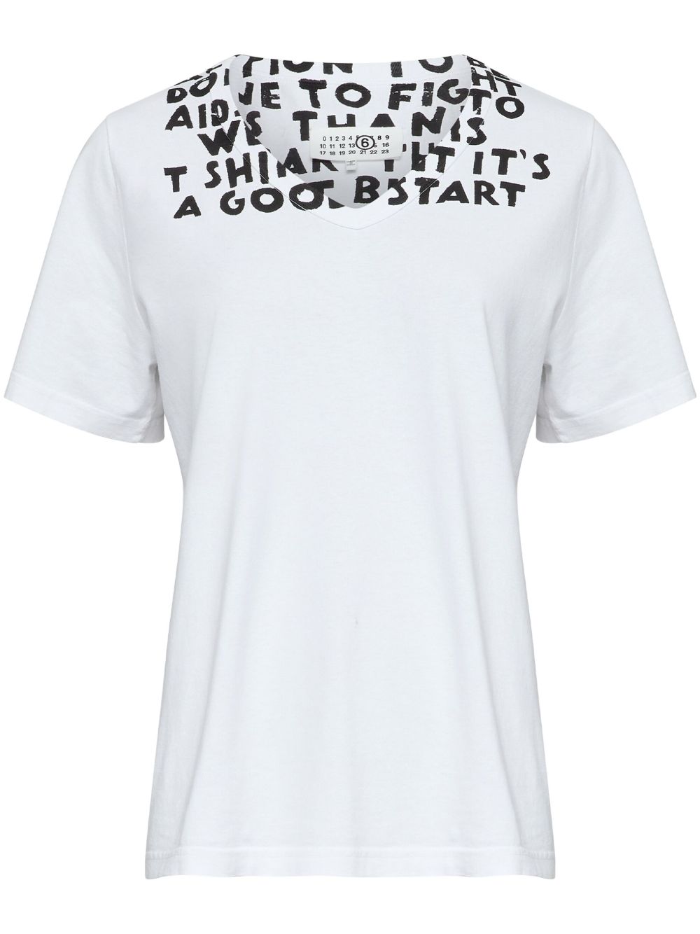 MM6 Maison Margiela Printed cotton t-shirt