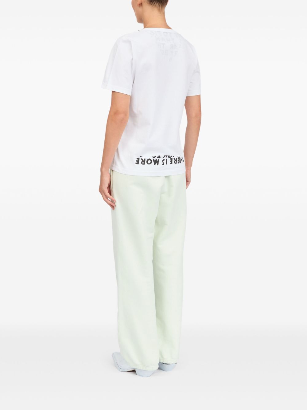 MM6 Maison Margiela Printed cotton t-shirt