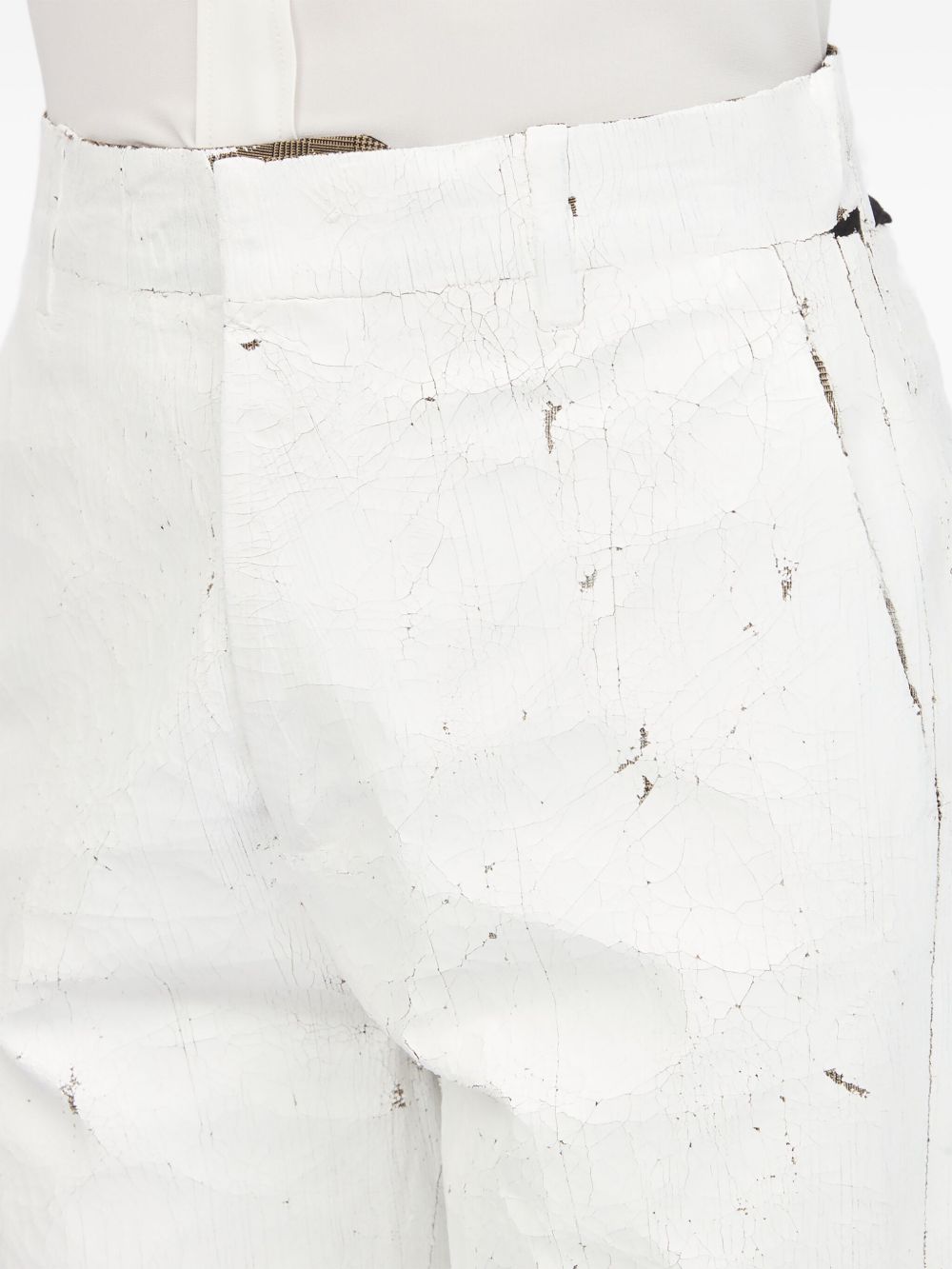 MM6 Maison Margiela Wax trousers