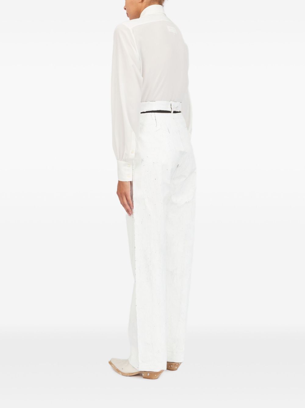 MM6 Maison Margiela Wax trousers