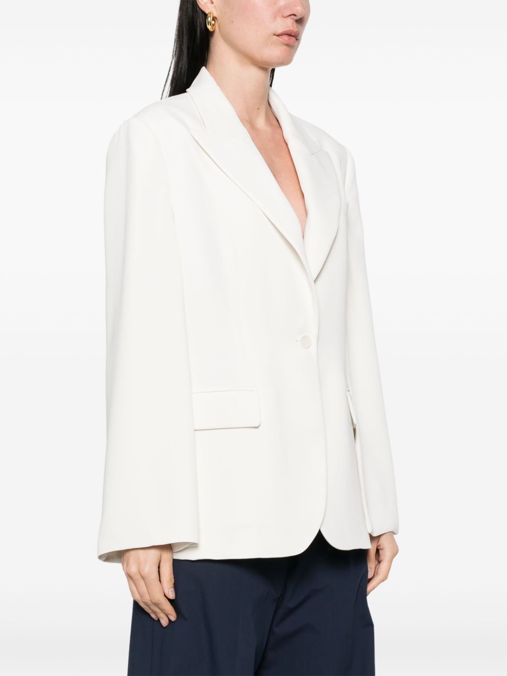 Parosh P.A.R.O.S.H. Simple Boutonnage Blazer