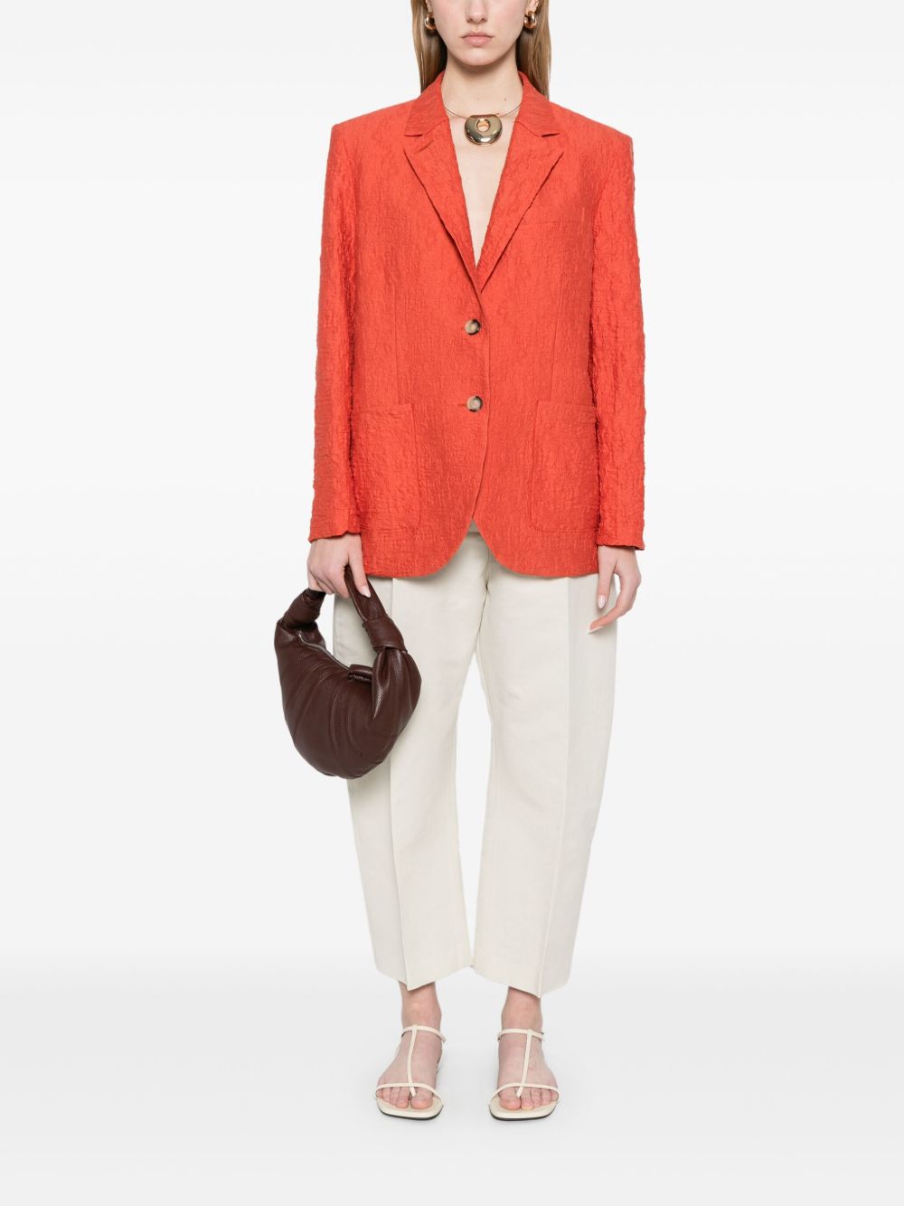 Harris Wharf London Cotton blend blazer jacket