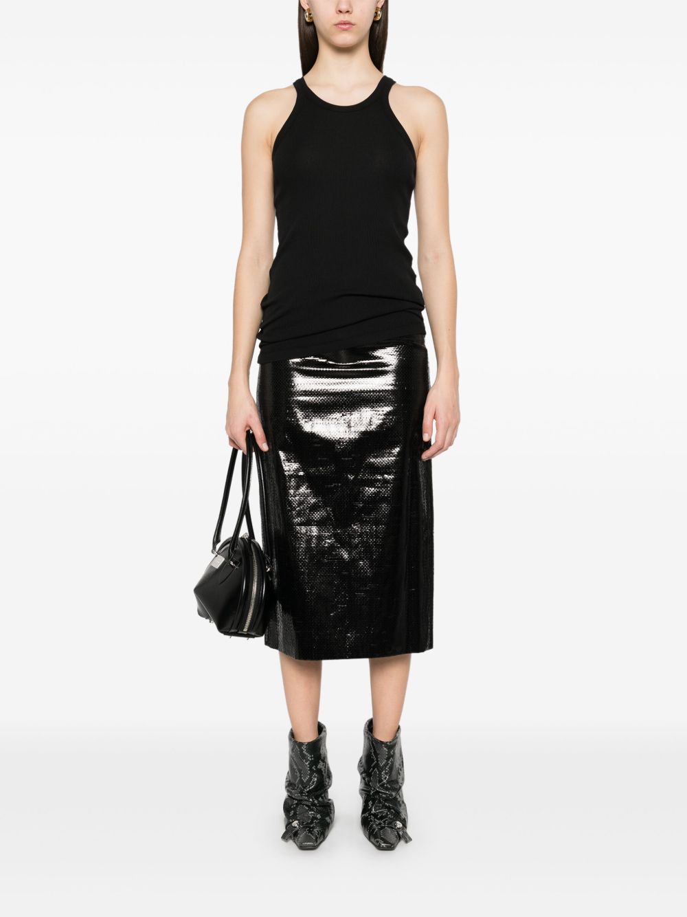 Sportmax Cotton tank top