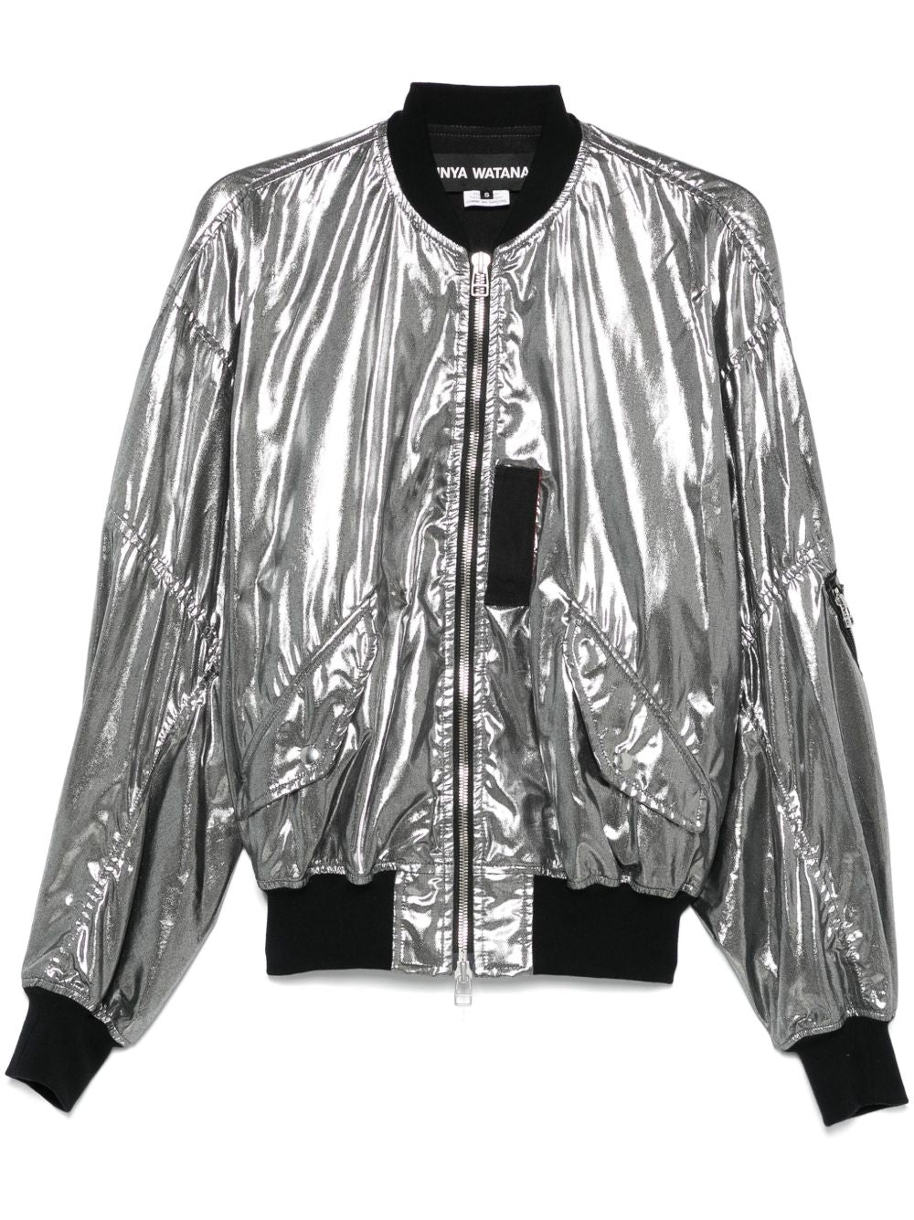 Junya Watanabe Metallic effect bomber jacket
