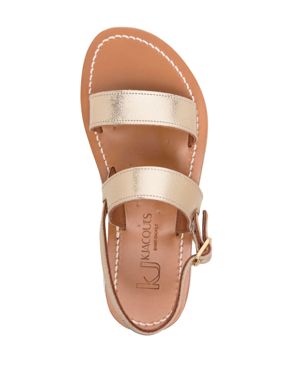 K Jacques St Tropez K. Jacques St Barigoule Leather Sandals