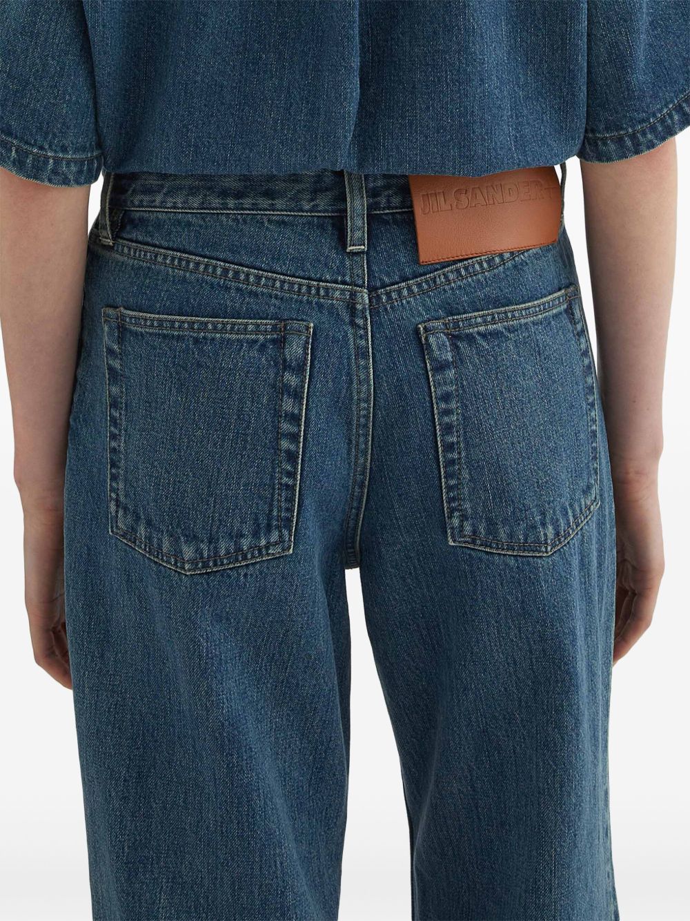 Jil Sander Plus Denim Wide-leg jeans