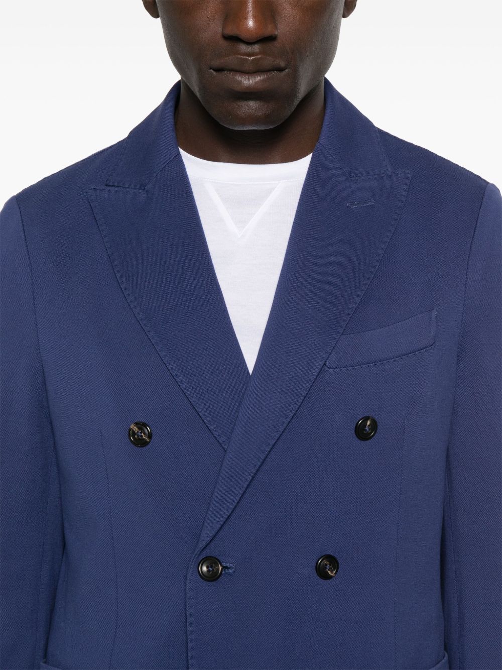 Circolo 1901 English rear vents Cotton double-breasted jacket