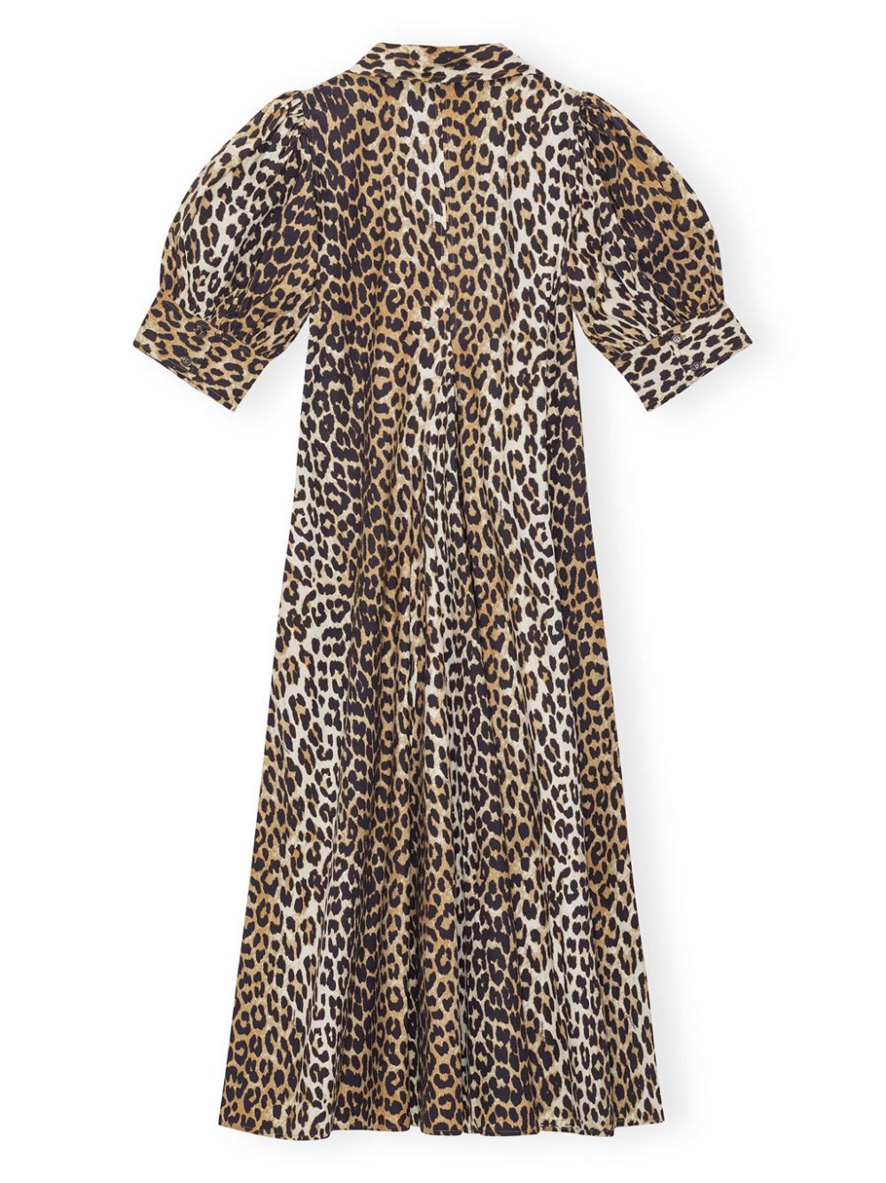 Ganni Conscious Criteria page Organic cotton maxi dress