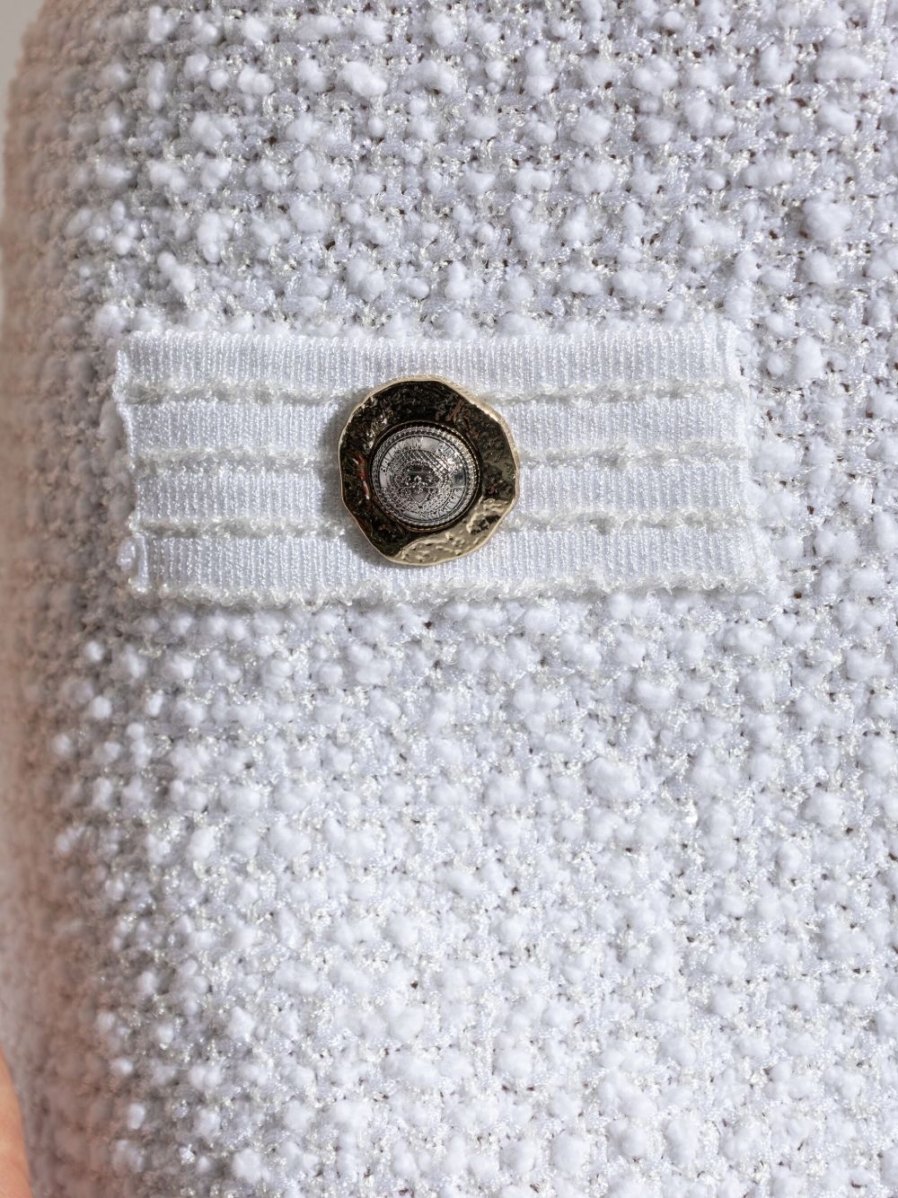 Balmain Tweed Mini Skirt
