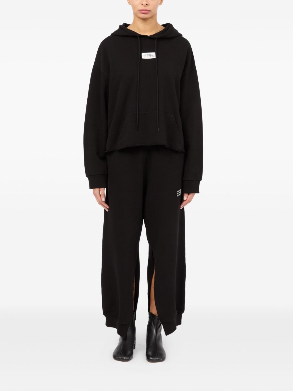 MM6 Maison Margiela Logo cotton hoodie