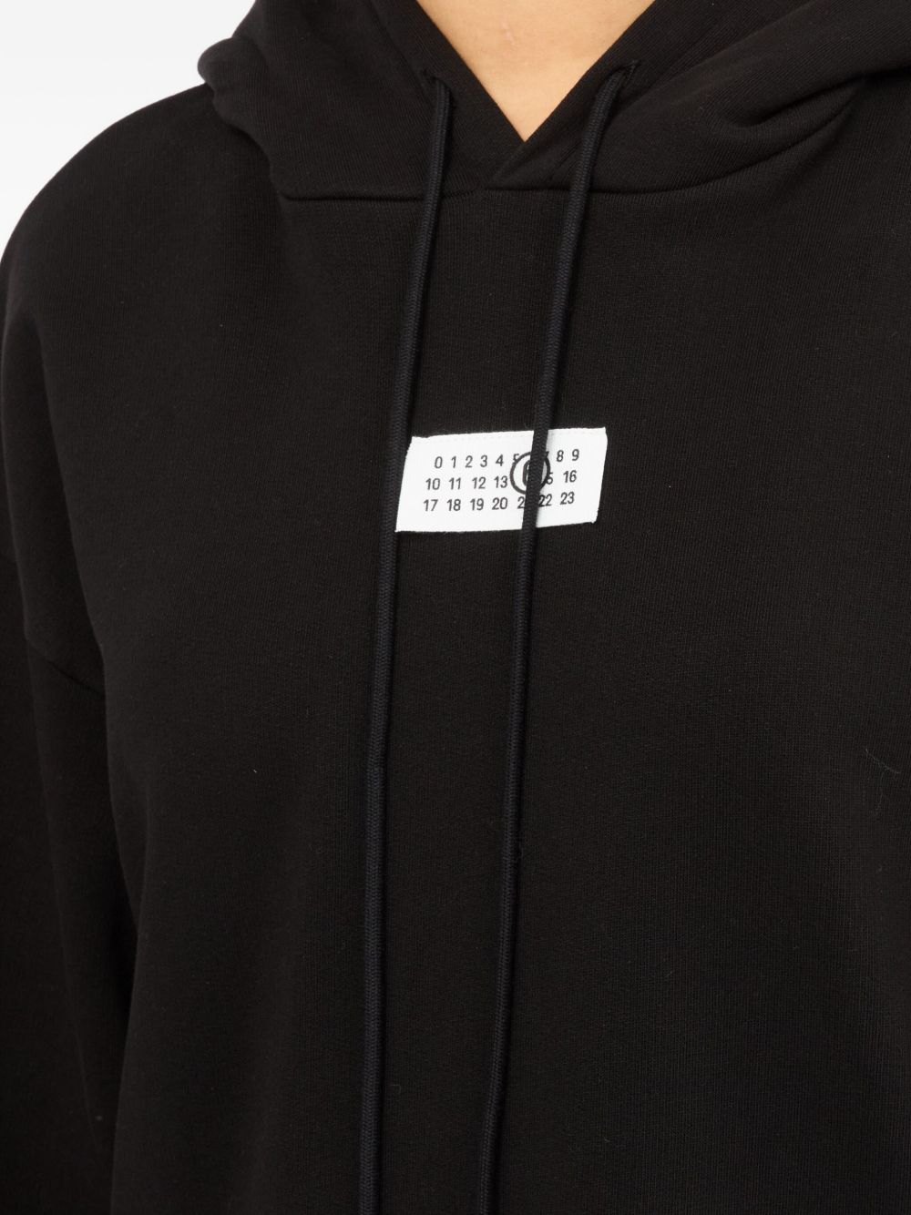 MM6 Maison Margiela Logo cotton hoodie