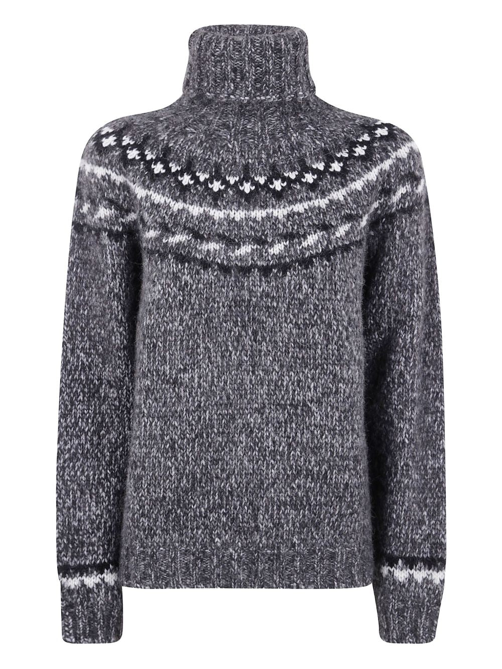 Parosh Wool turtle-neck jumper