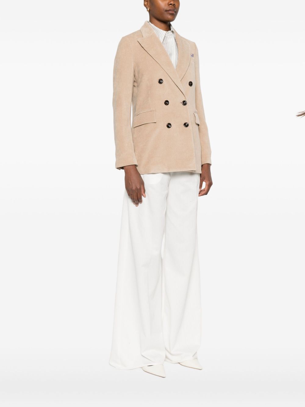 Circolo 1901 Cotton double-breasted jacket