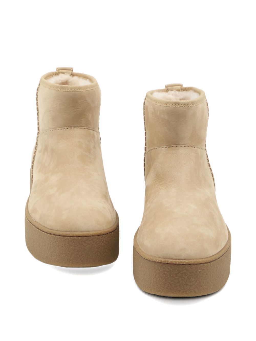 Hogan Pre suede shearling boots