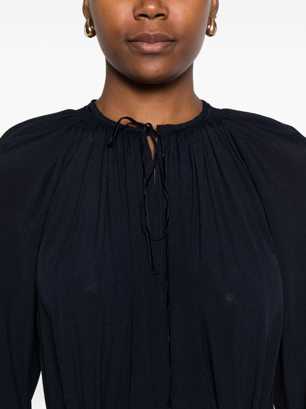 Forte Forte Crepe de chine long dress