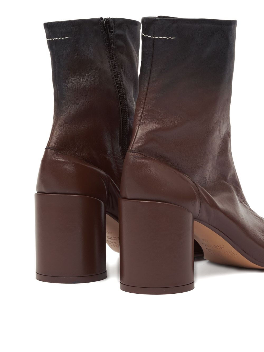 MM6 Maison Margiela 90mm leather ankle boots