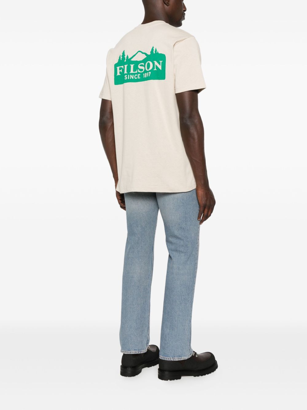 Filson Printed cotton t-shirt