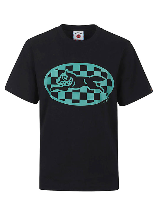 Icecream Checker running dog t-shirt