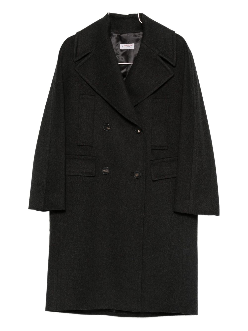 Alberto Biani Wool double-breasted coat