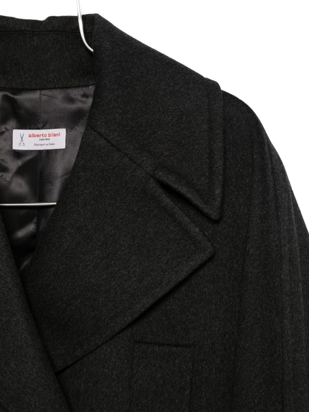 Alberto Biani Wool double-breasted coat