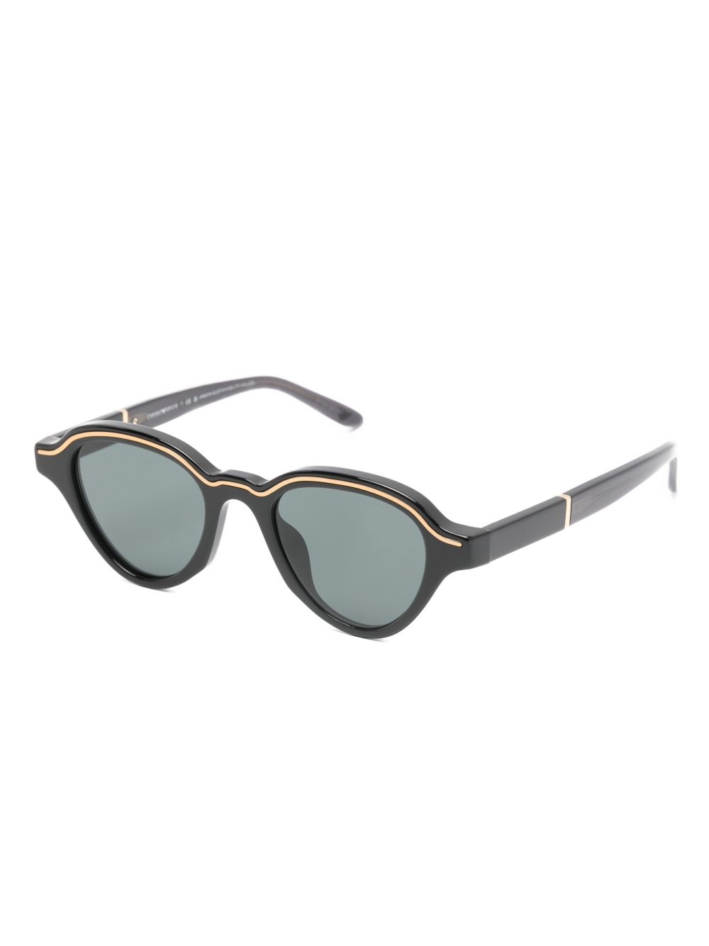 Emporio Armani Men’S Irregular-Shaped Sunglasses
