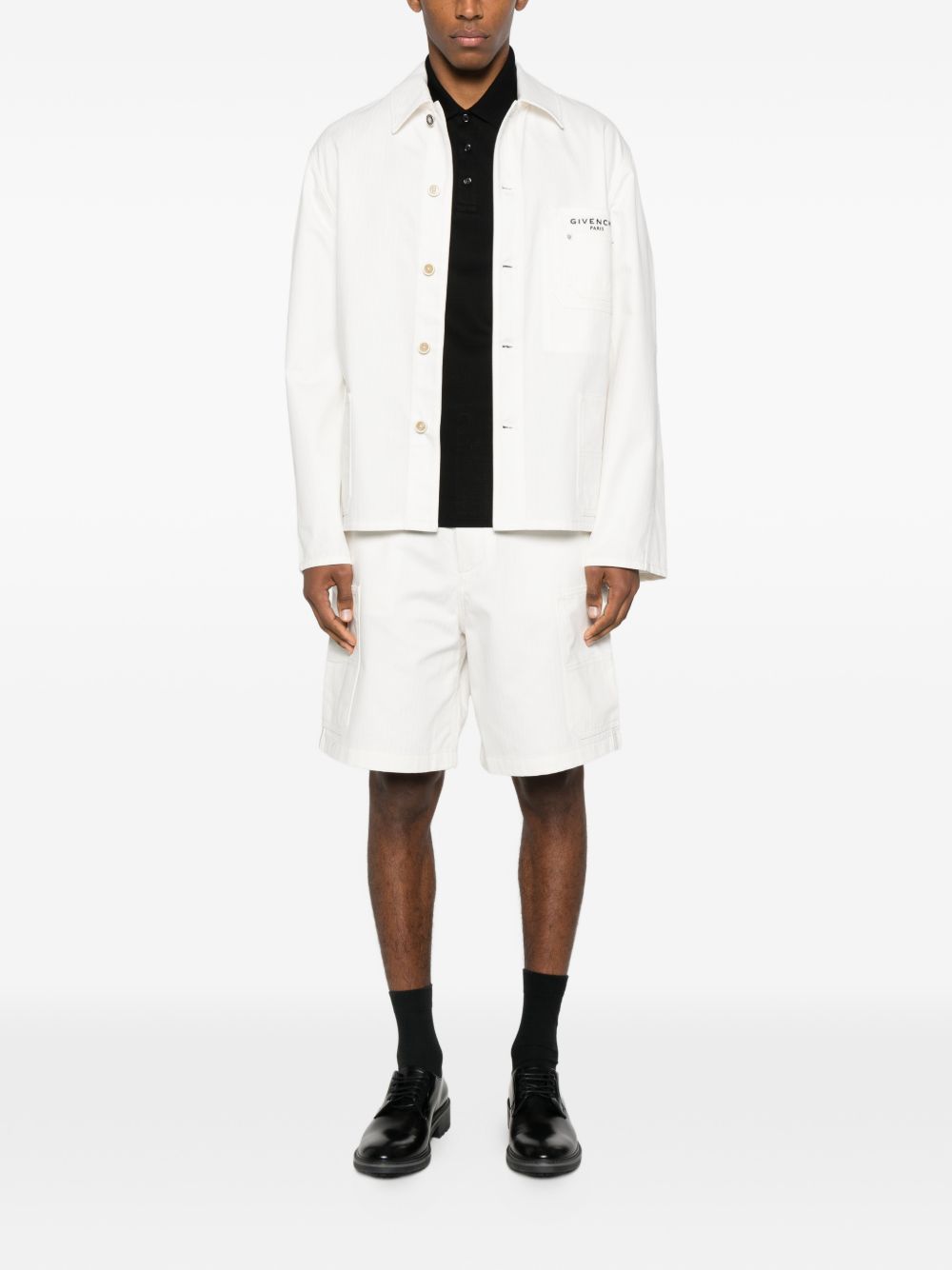 Givenchy Denim cargo shorts