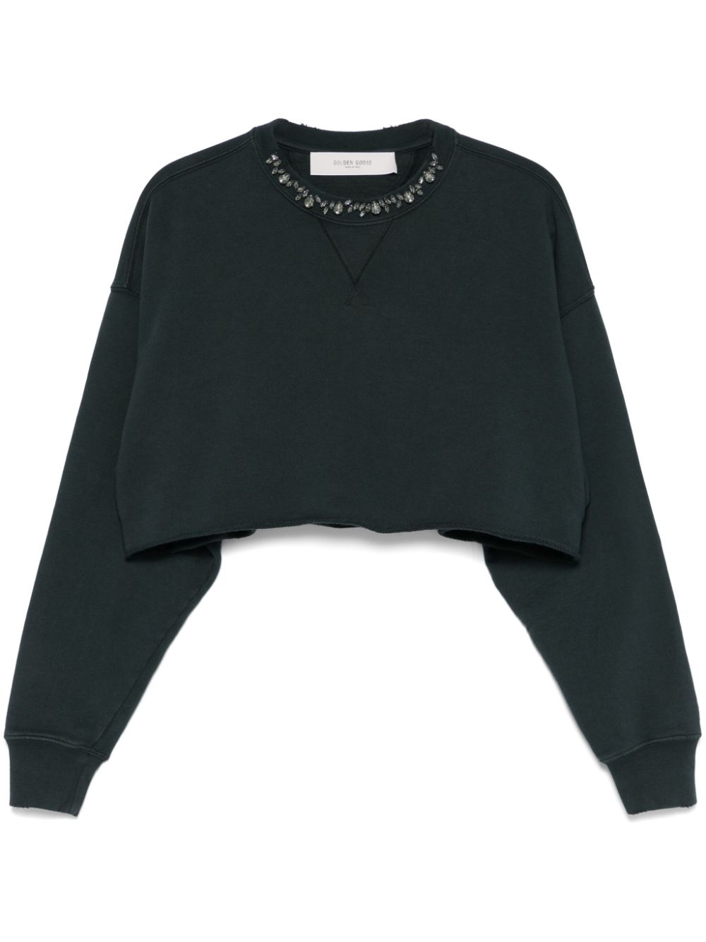Golden Goose Cotton cropped sweatshirt