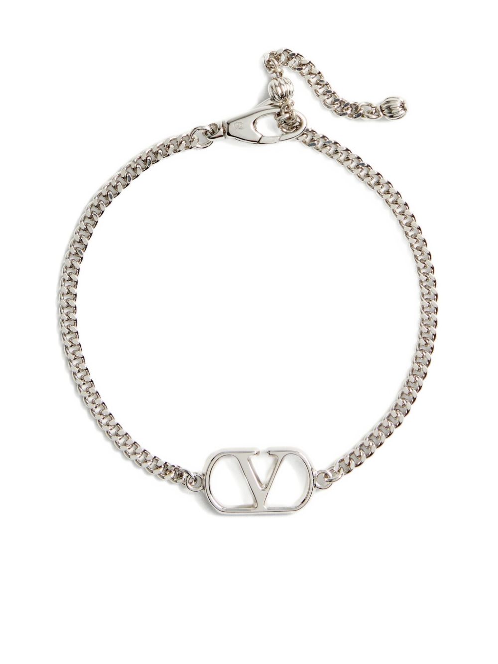 Valentino Garavani-Valentino Garavani Vlogo Signature Metal Bracelet