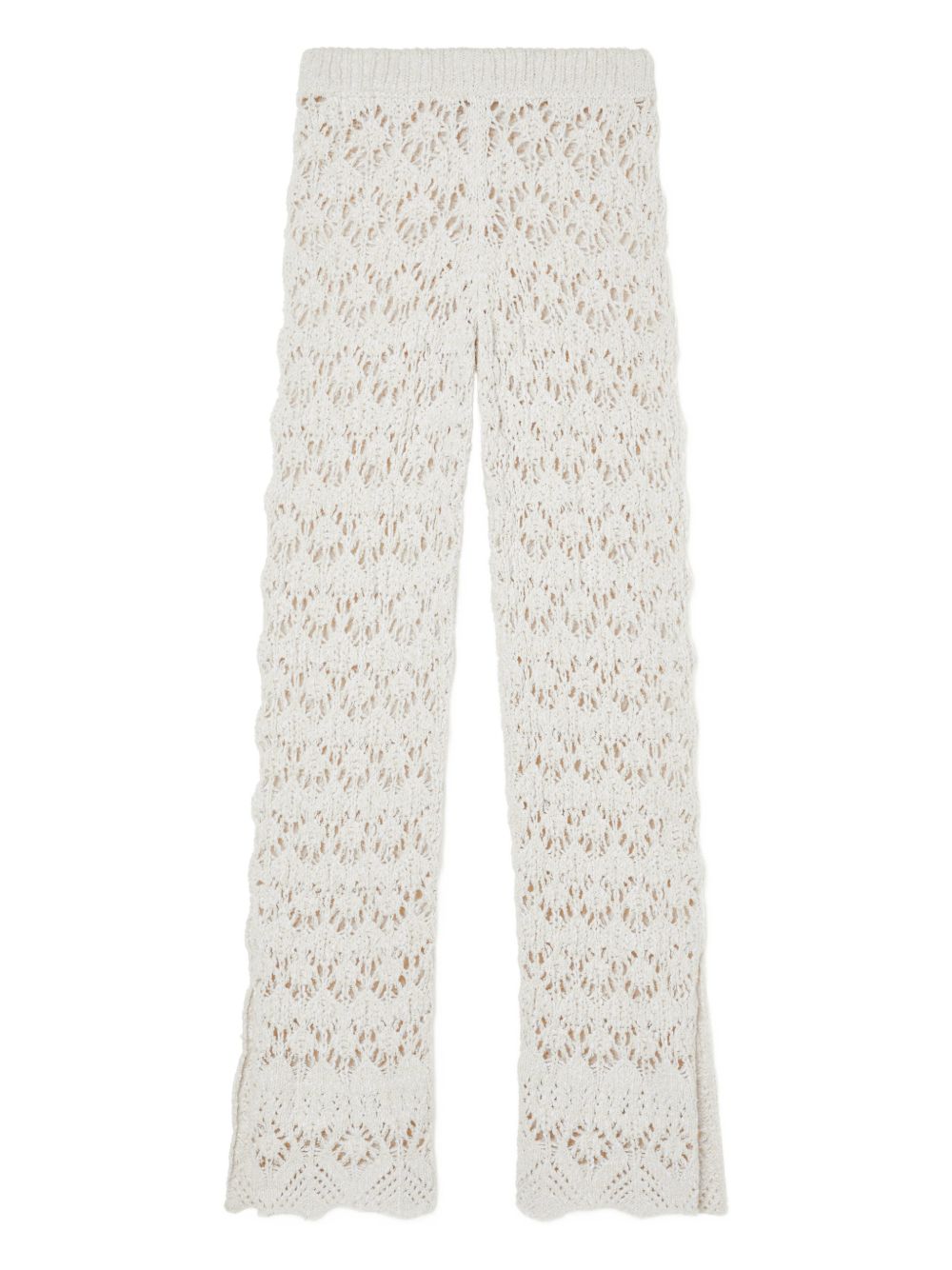 Alanui Lagoon Romance cotton trousers