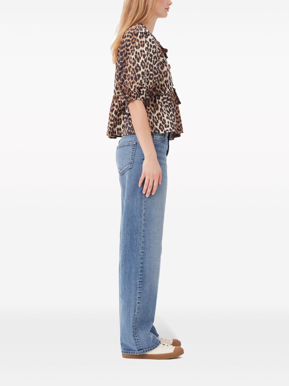 Ganni Organic cotton blouse