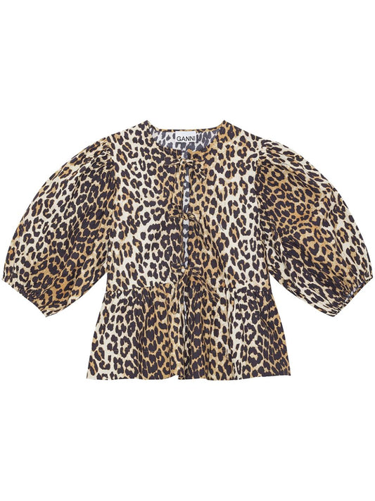 Ganni Organic cotton blouse