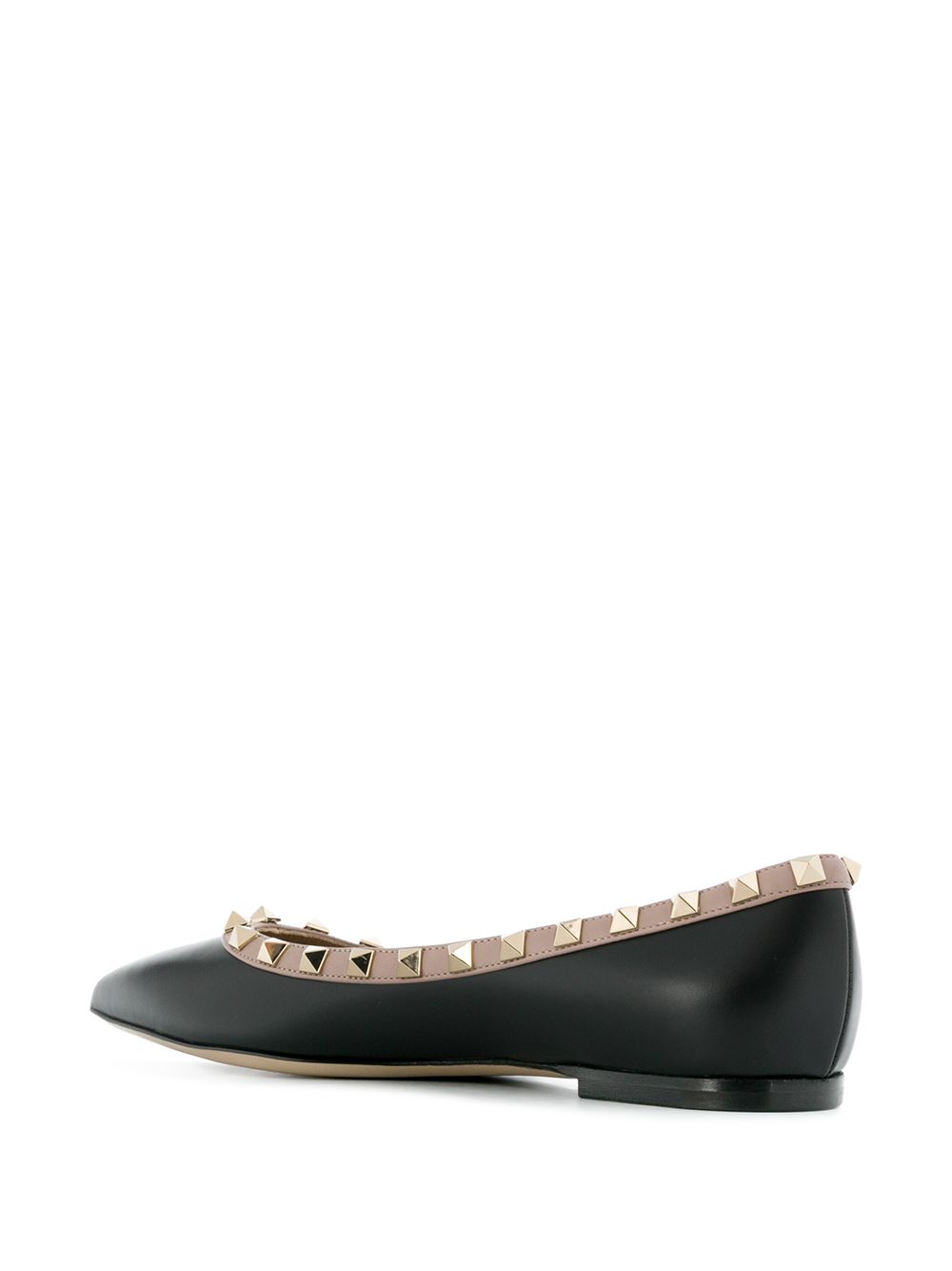 Valentino Garavani Patent Rockstud Ballet Flat