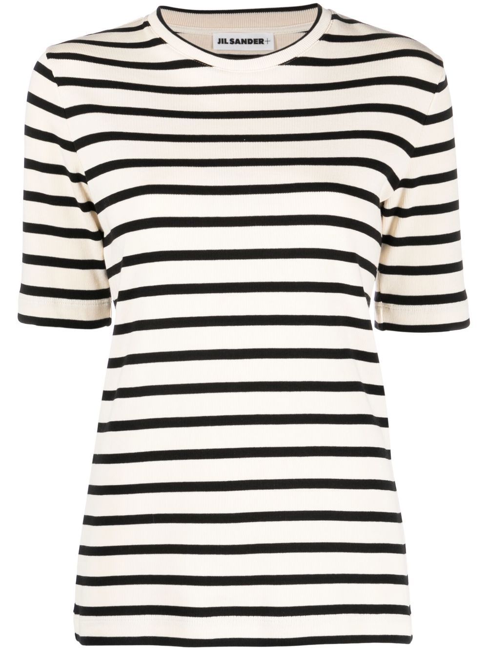 Jil Sander Plus Striped cotton t-shirt