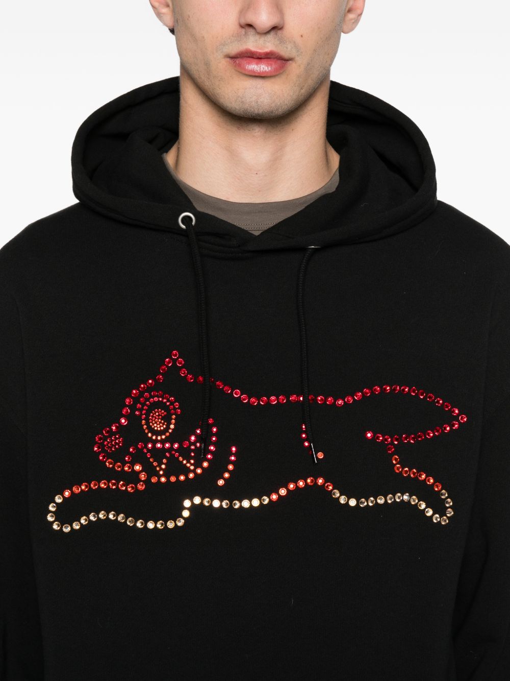 Icecream Running Dog cotton hoodie