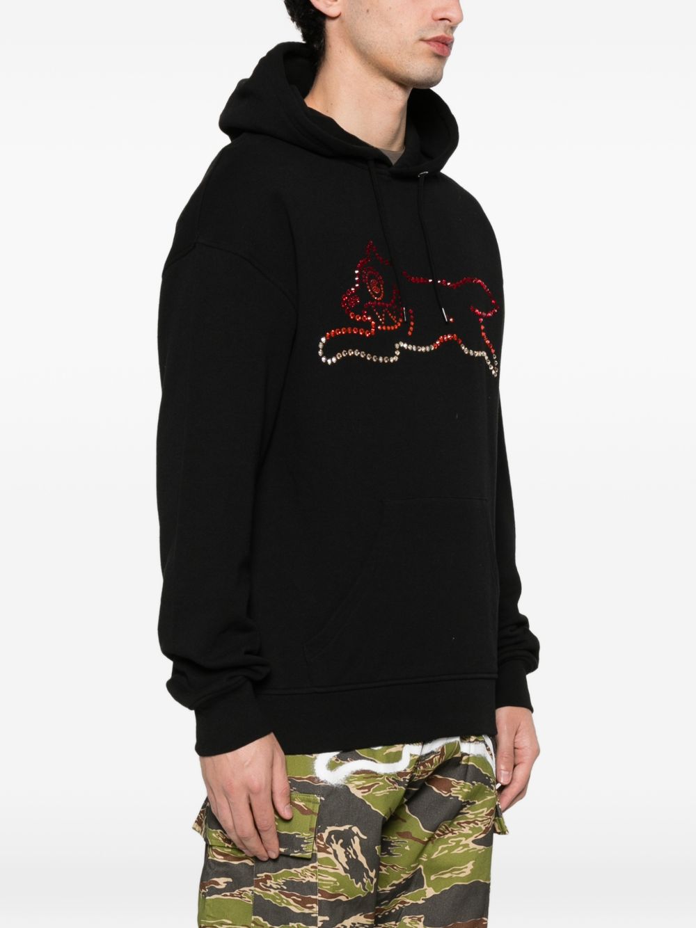 Icecream Running Dog cotton hoodie