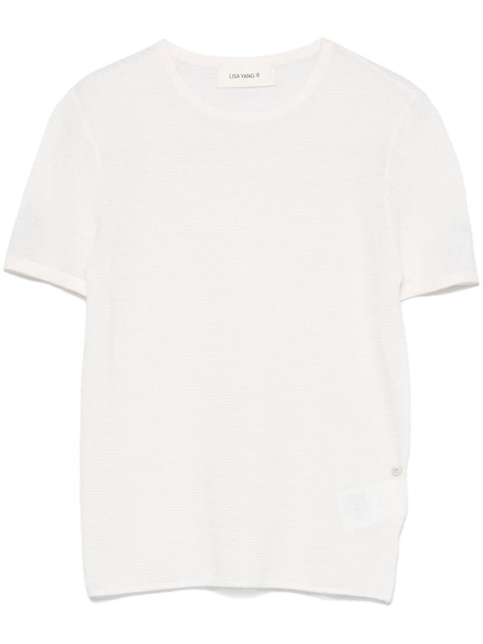 Lisa Yang Ira cashmere t-shirt