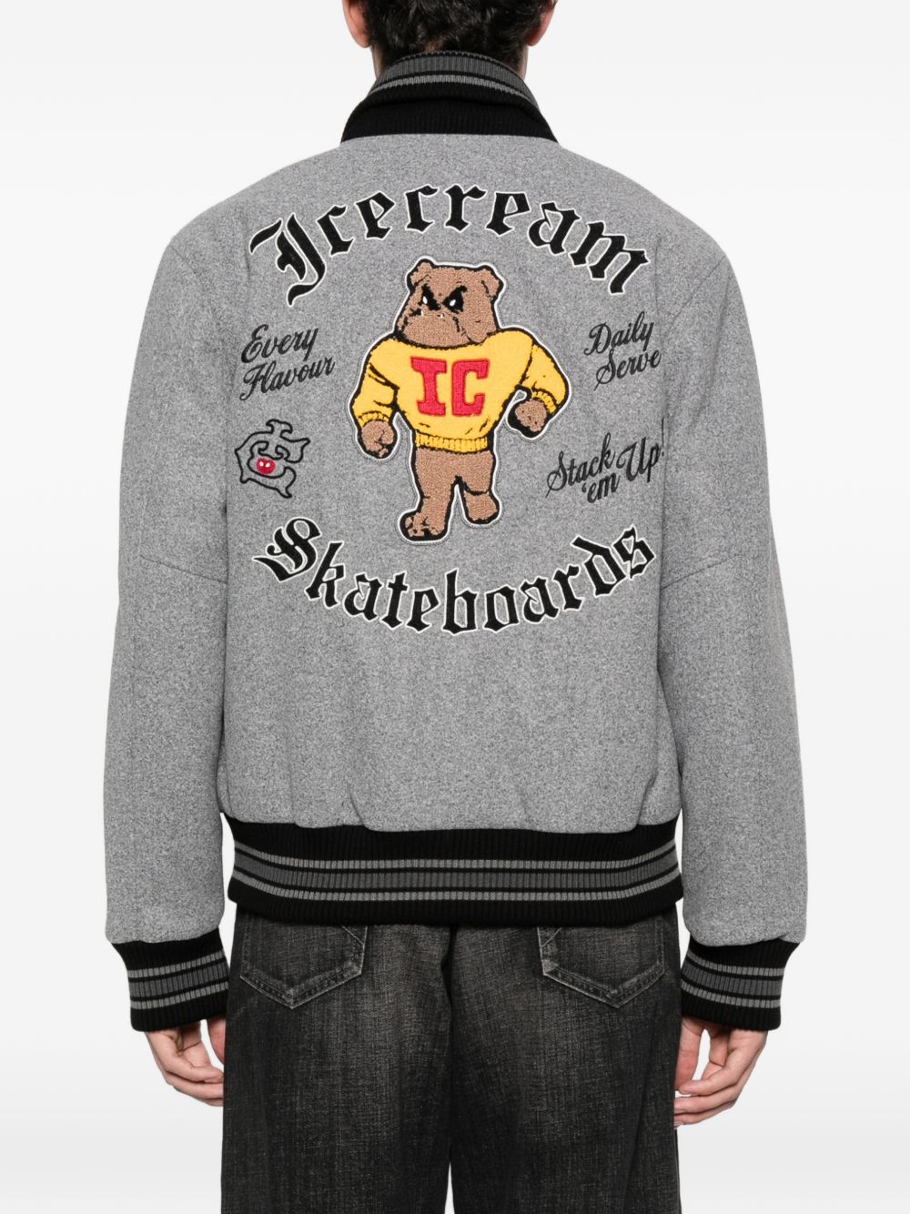 Icecream Cotton bomber jacket