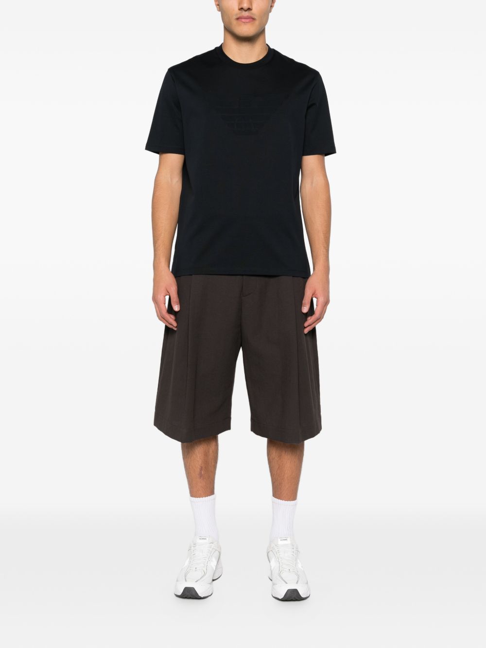 Emporio Armani Logo cotton t-shirt