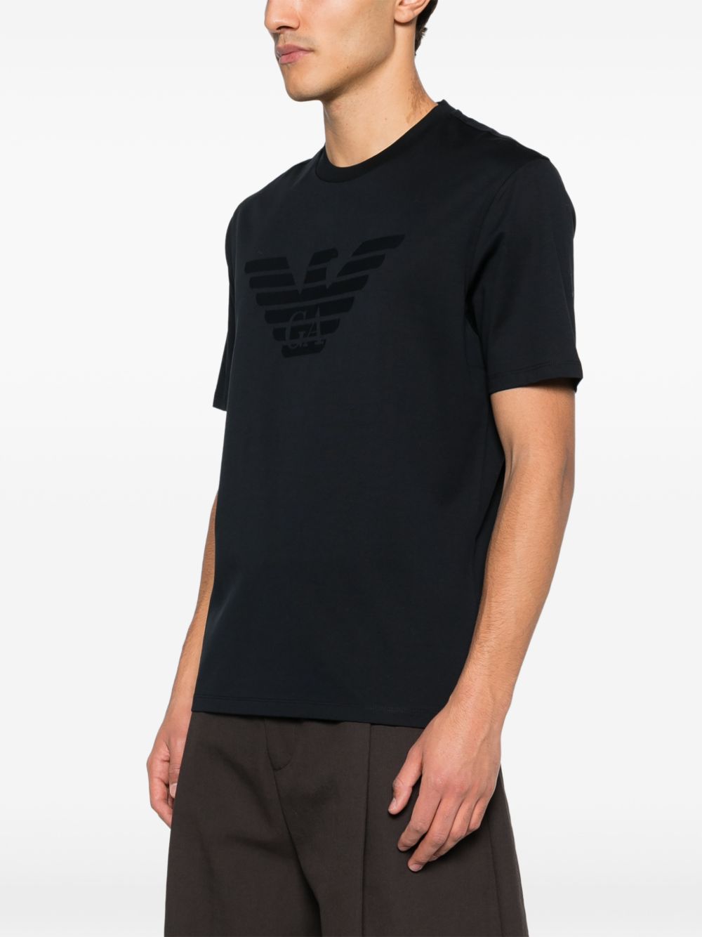 Emporio Armani Logo cotton t-shirt