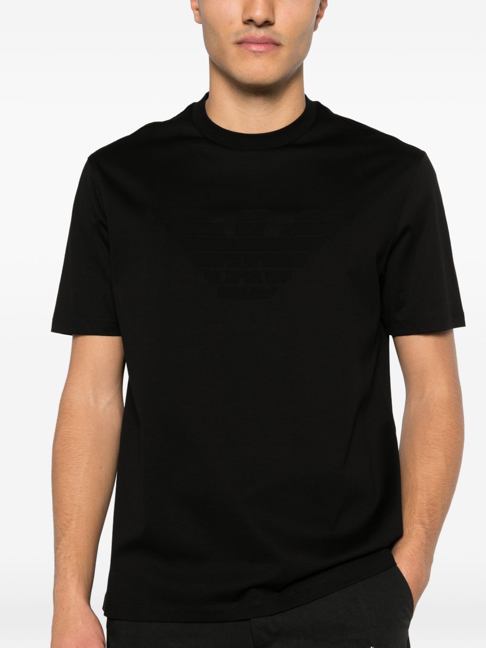Emporio Armani Logo cotton t-shirt