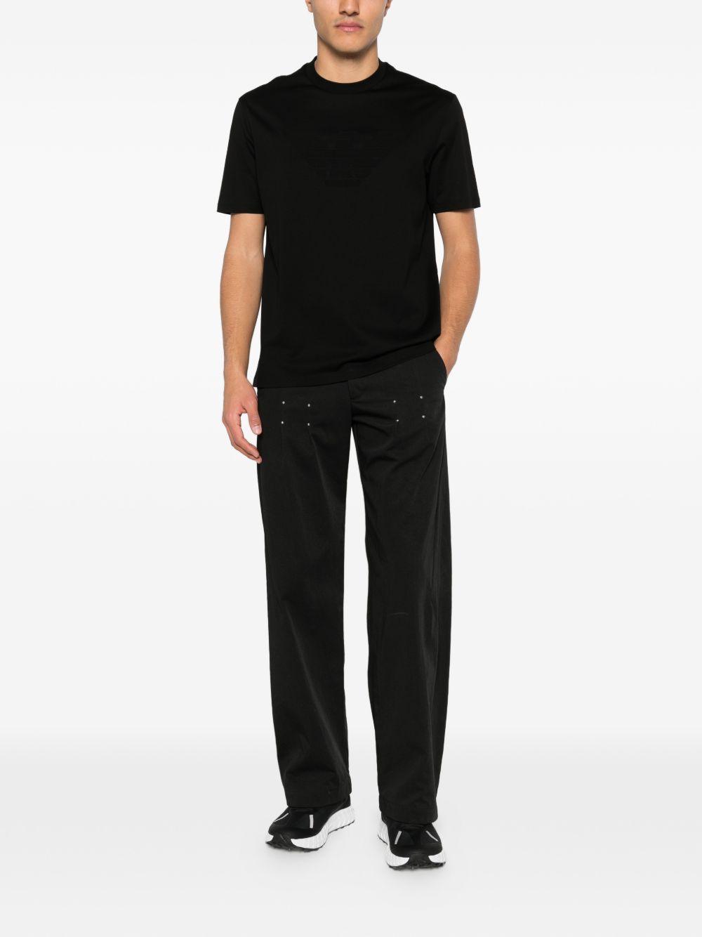 Emporio Armani Logo cotton t-shirt