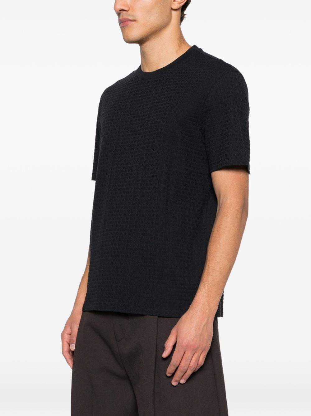 Emporio Armani Logo cotton t-shirt