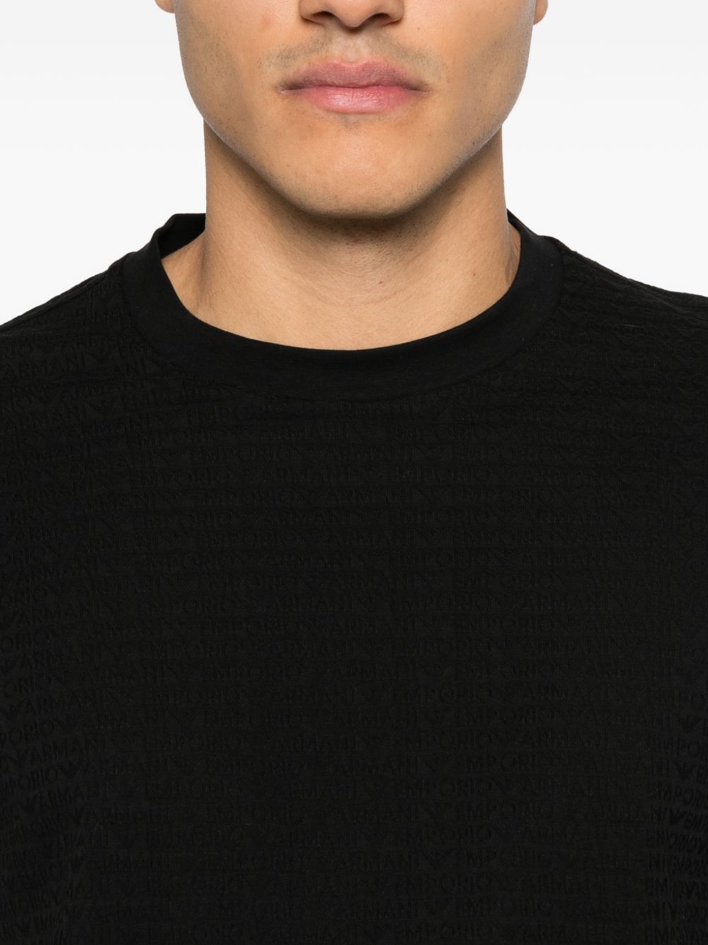 Emporio Armani Logo cotton t-shirt