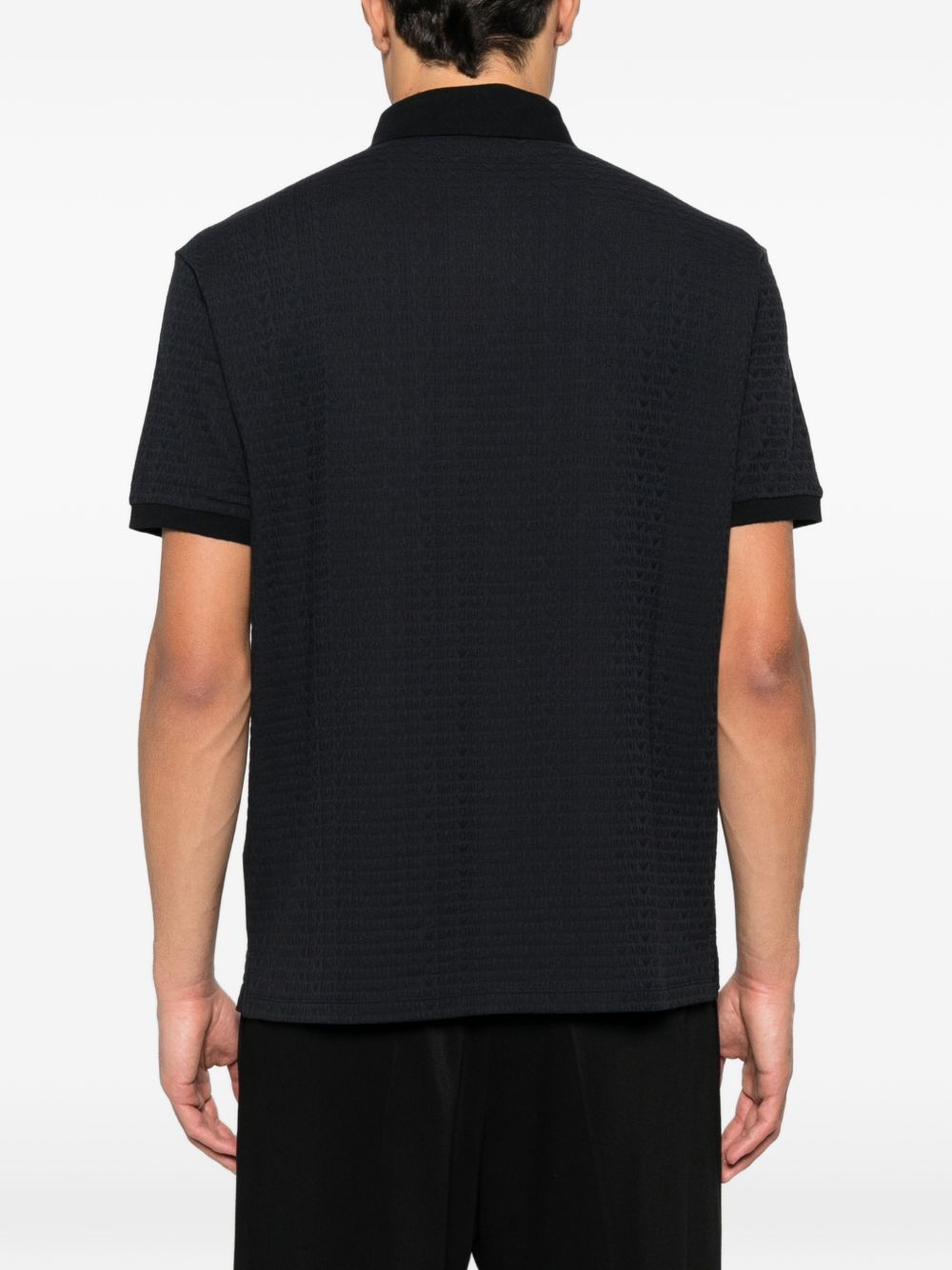 Emporio Armani Logo cotton polo shirt