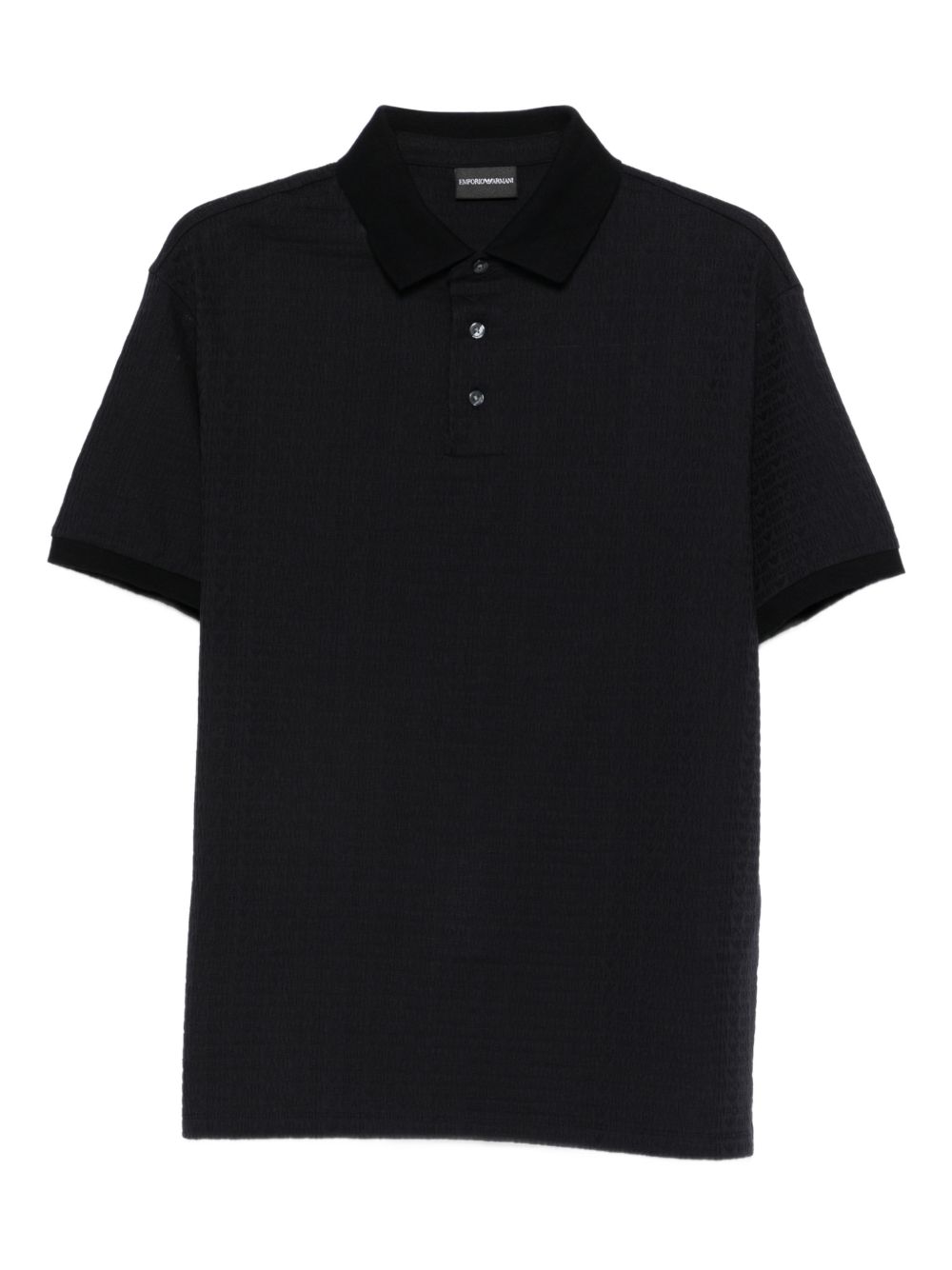 Emporio Armani Logo cotton polo shirt