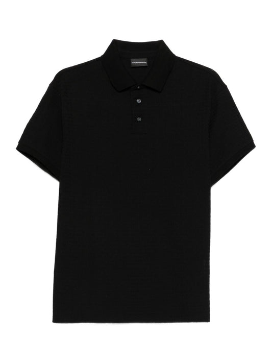 Emporio Armani Logo cotton polo shirt