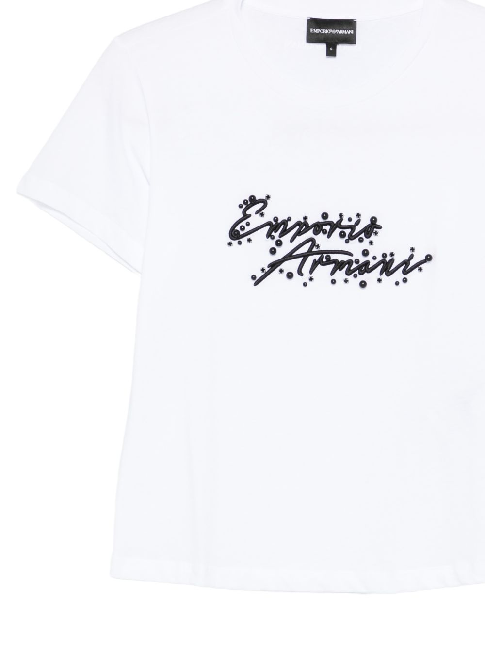 Emporio Armani Logo cotton t-shirt