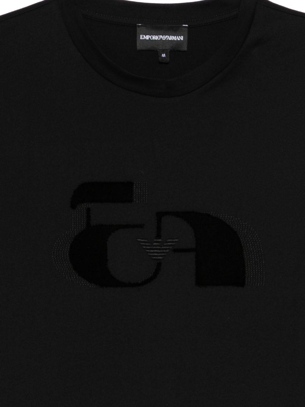 Emporio Armani Printed cotton t-shirt