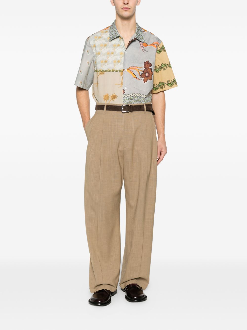 Paul Smith Printed cotton shirt