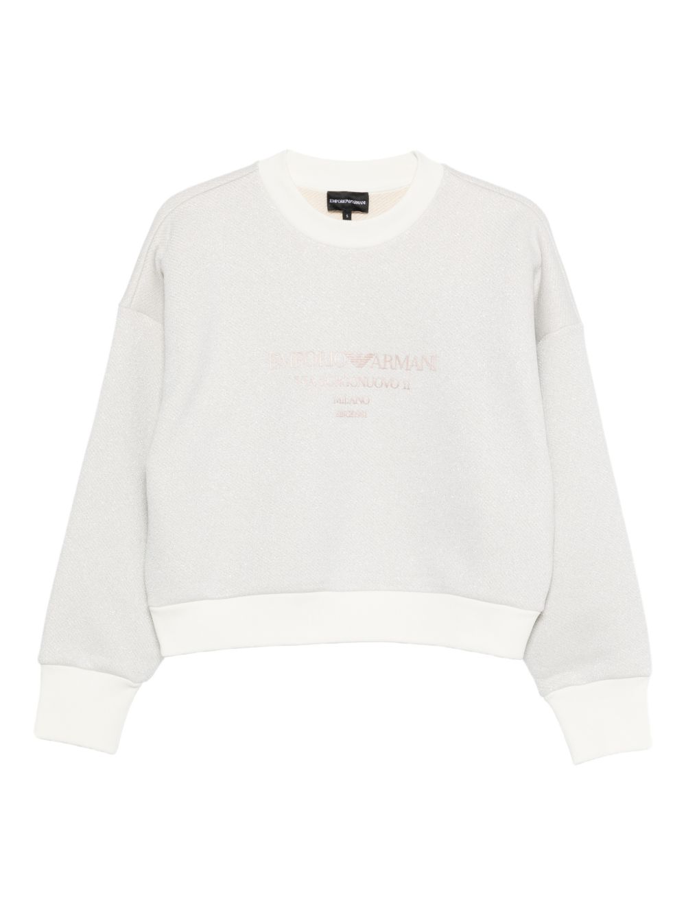 Emporio Armani Lurex sweatshirt